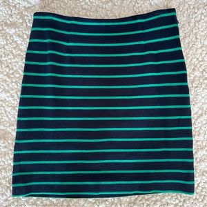 Banana Republic Striped Skirt 0